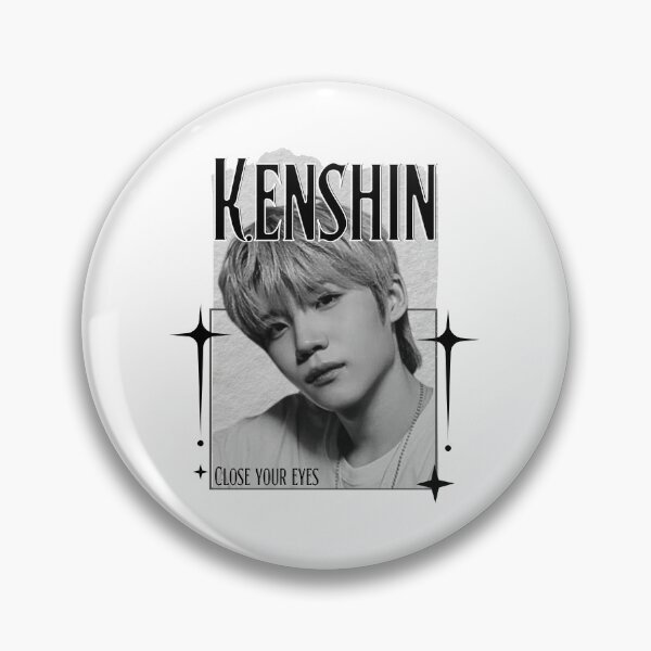 Item preview, Close Your Eye Kenshin K-Pop Boy Group Portrait korean boy group kpop idol designed and sold by HELL0WBELLO.