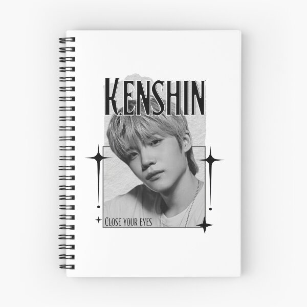 Item preview, Close Your Eye Kenshin K-Pop Boy Group Portrait korean boy group kpop idol designed and sold by HELL0WBELLO.