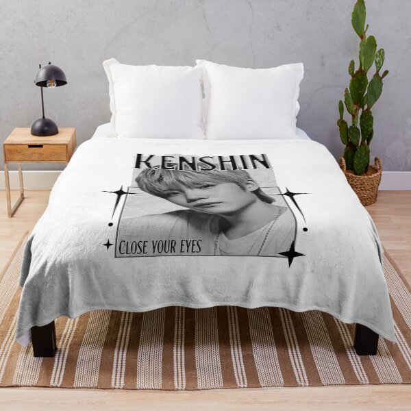 Item preview, Close Your Eye Kenshin K-Pop Boy Group Portrait korean boy group kpop idol designed and sold by HELL0WBELLO.