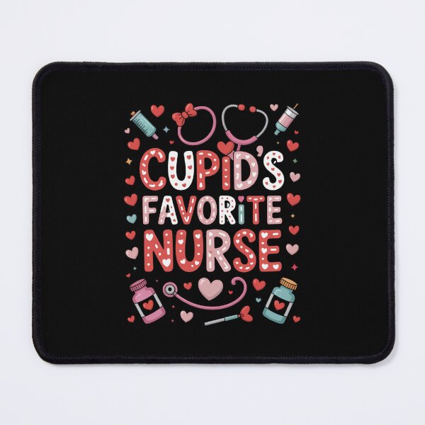 Item preview, Cupid's Favorite Nurse Valentine's Day Medical Professional Appreciation designed and sold by CORJIDOG-ART.