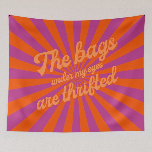 Item preview, The Bags Under My Eyes Are Thrifted designed and sold by Agreeable Gay.