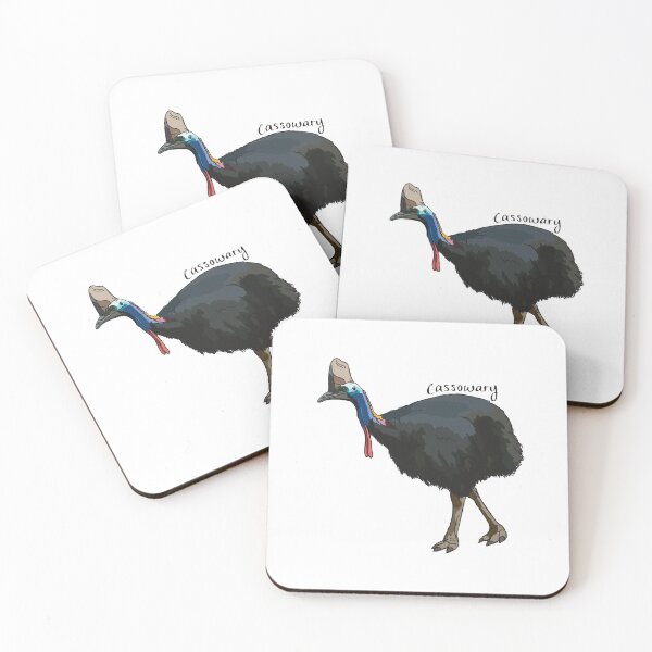 Item preview, Funky Birds: Cassowary designed and sold by abigailhausman.