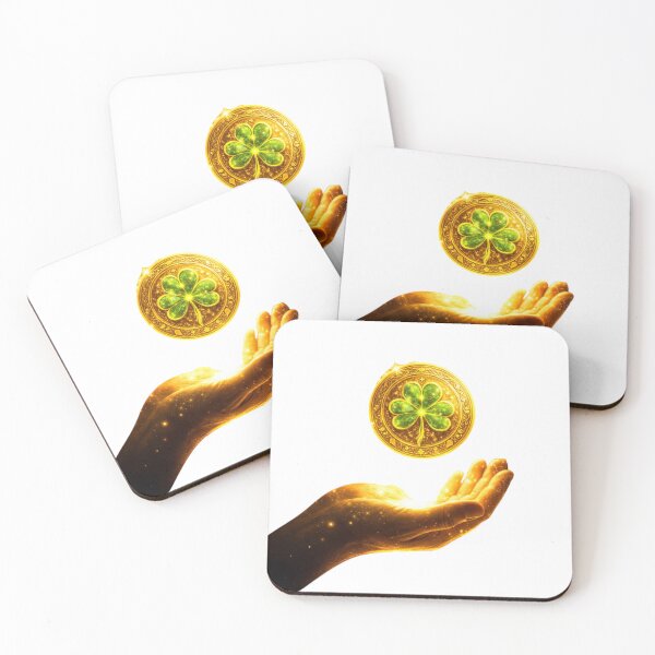Item preview, Golden Symbols of Luck Talisman. designed and sold by Nika Art Studio.