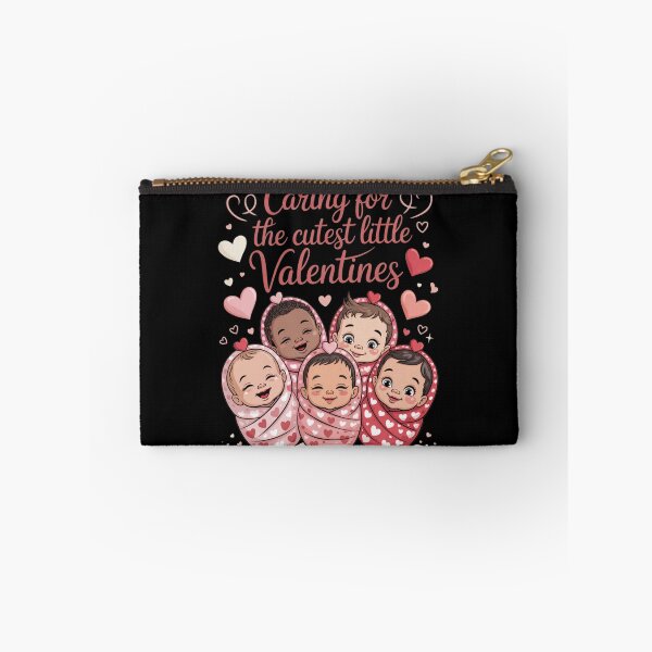 Item preview, Caring For The Cutest Little Valentines Baby Caregiver Parents Newborn designed and sold by CORJIDOG-ART.