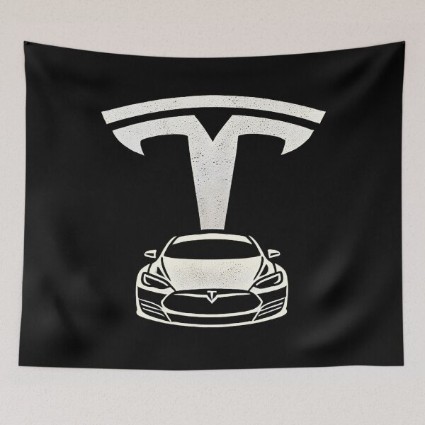 Item preview, tesla logo art designed and sold by TEEJAMBOREE.