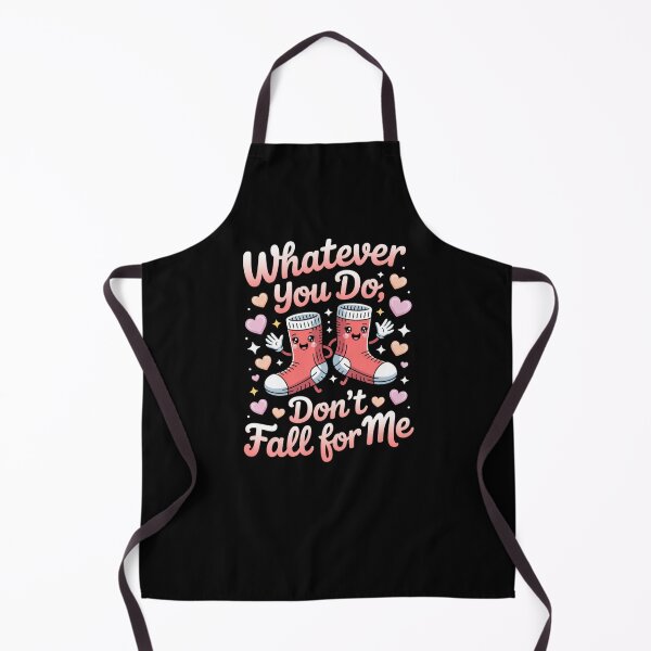 Item preview, Whatever You Do, Don't Fall For Me Funny Socks Pun Lover Quote designed and sold by CORJIDOG-ART.