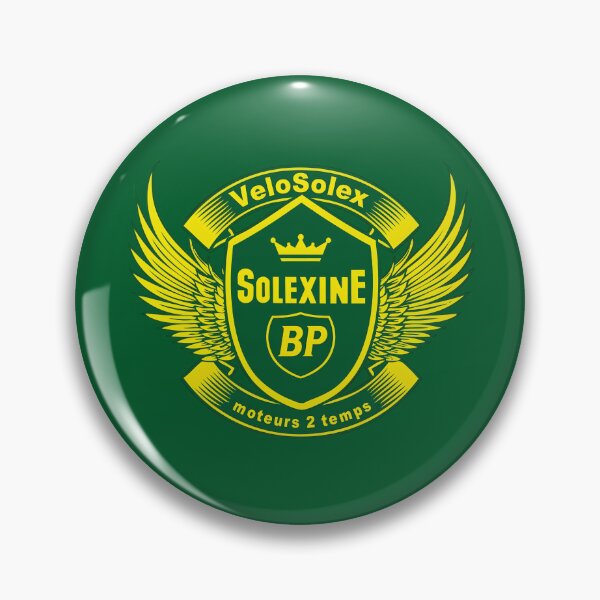 Item preview, Vintage winged BP Solexine Oil emblem - VeloSolex and 2 stroke engines designed and sold by retropetrol.