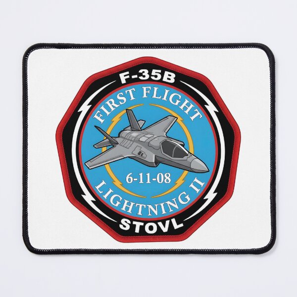 Item preview, F-35B Lightning II First Flight Commemorative Emblem designed and sold by CharlieDesings.