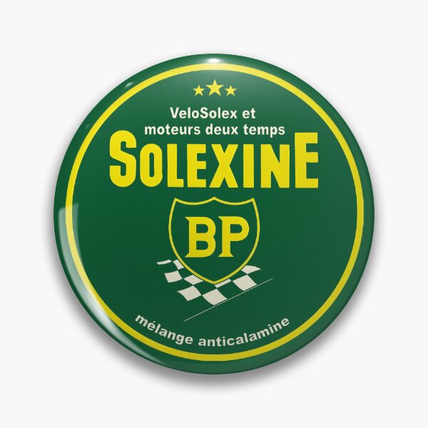 Item preview, Vintage BP Solexine Oil emblem - VeloSolex and 2 stroke engines designed and sold by retropetrol.