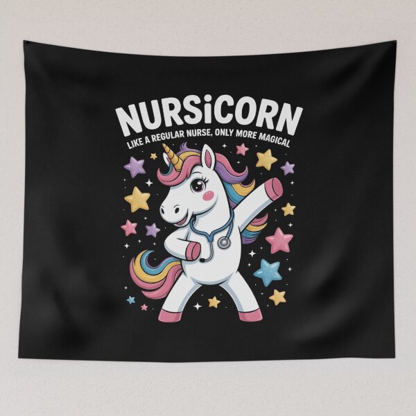Item preview, Nursicorn Like A Regular Nurse, Only More Magical Nurse Unicorn Gift designed and sold by CORJIDOG-ART.