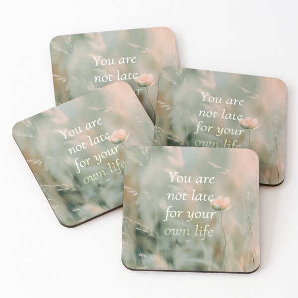 Item preview, Not Late for Your Own Life designed and sold by CoquetteLunaCo.