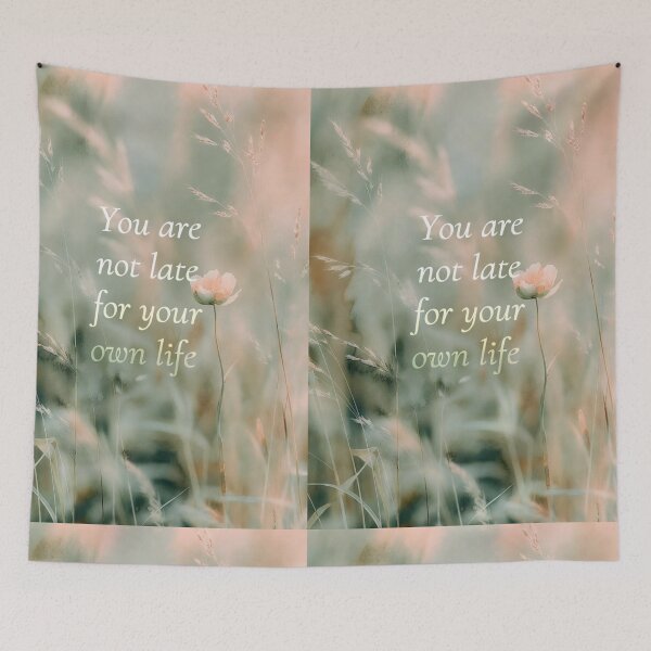 Item preview, Not Late for Your Own Life designed and sold by CoquetteLunaCo.