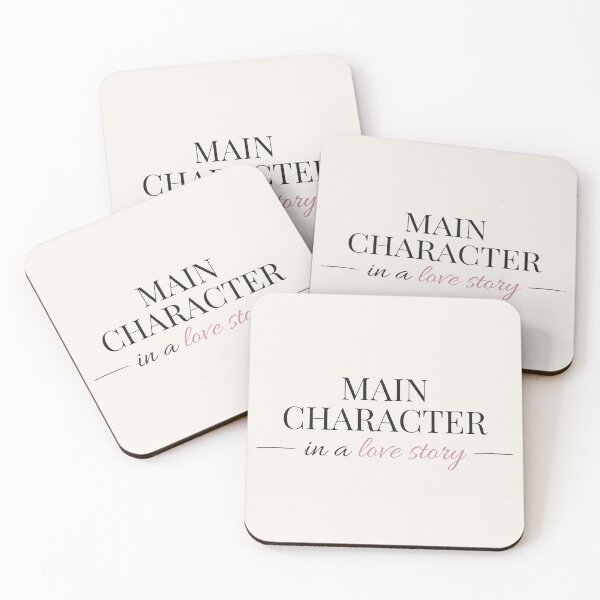 Item preview, Main Character in a Love Story - Booktok x Romance Reader Aesthetic designed and sold by Inkbound Co.
