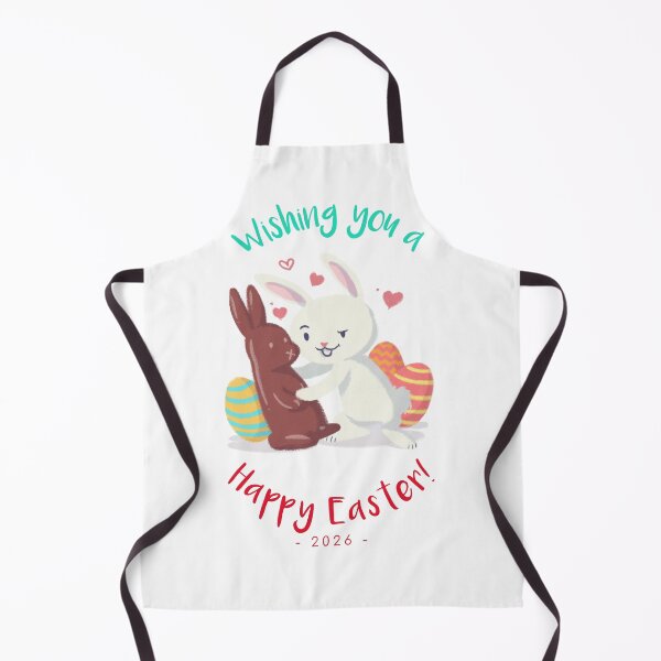 Item preview, Wishing You A Happy Easter! 2026 Happy Easter! ✨#easter #happyeaster #cute #chocolate #bunny #rabbit designed and sold by Fanybany.