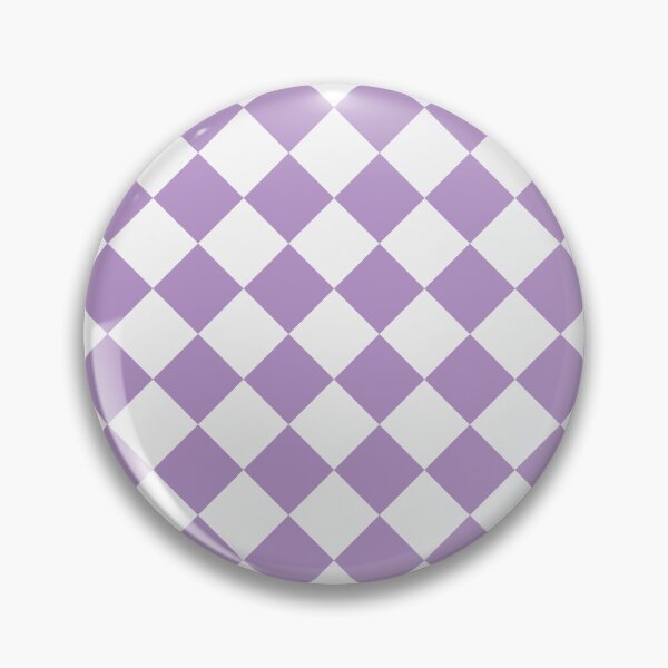Item preview, Checkerboard White and Purple Pattern designed and sold by pattern-archive.