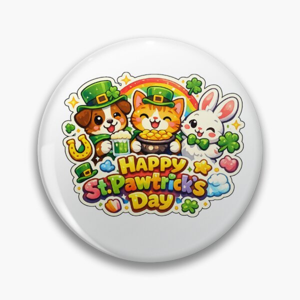 Item preview, Happy St Pawtrick’s Day Pets designed and sold by TheSashScene.