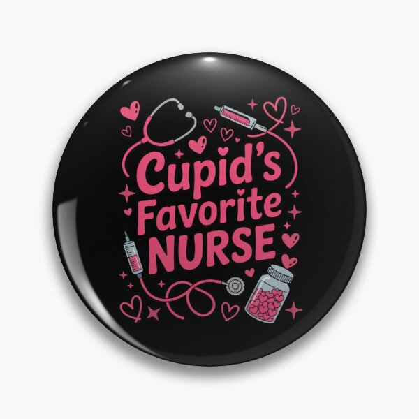 Item preview, Cupid's Favorite Nurse Valentine's Day Healthcare Worker designed and sold by CORJIDOG-ART.