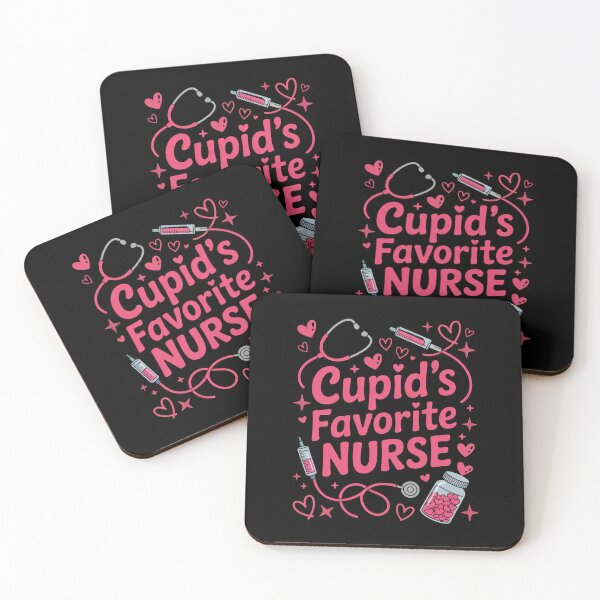 Item preview, Cupid's Favorite Nurse Valentine's Day Healthcare Worker designed and sold by CORJIDOG-ART.