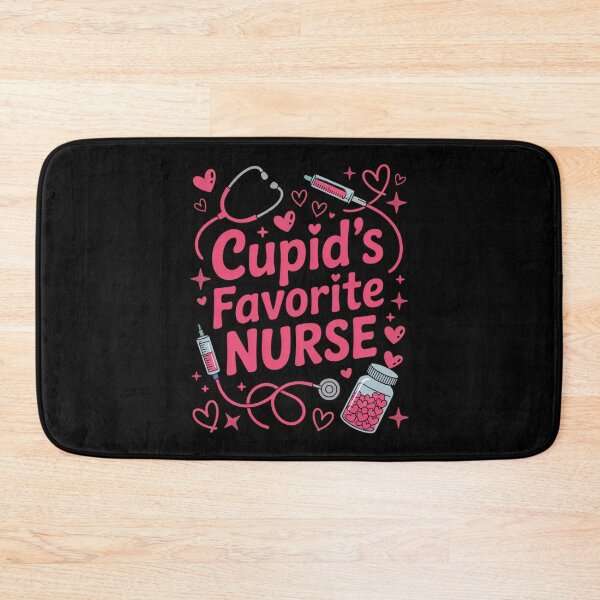 Item preview, Cupid's Favorite Nurse Valentine's Day Healthcare Worker designed and sold by CORJIDOG-ART.