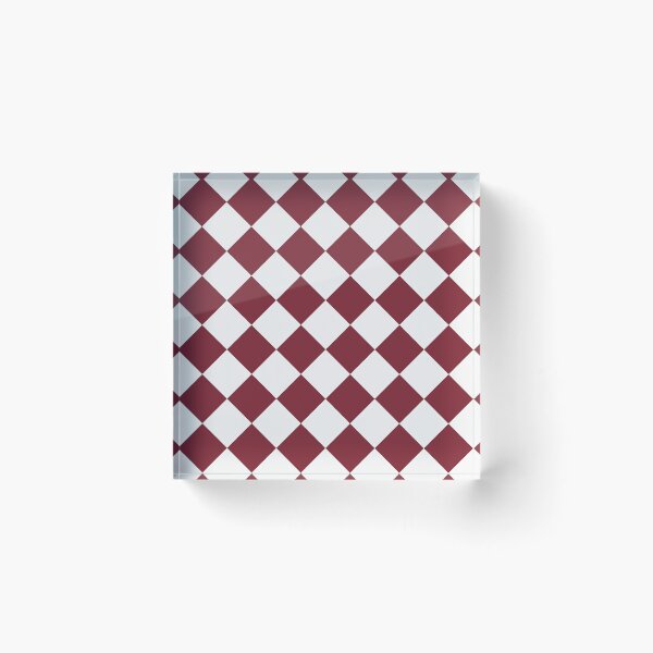 Item preview, Checkerboard White and Red Pattern designed and sold by pattern-archive.