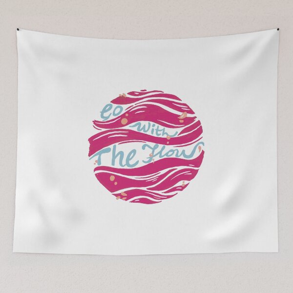 Item preview, GO WITH THE FLOW designed and sold by Saumya Gwari.