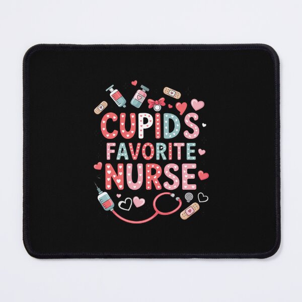 Item preview, Cupid's Favorite Nurse Valentine Day Healthcare Professional designed and sold by CORJIDOG-ART.