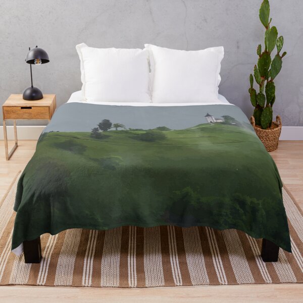 Item preview, Hilltop Church Surrounded by Misty Landscape designed and sold by Arturo Daniel Garcia Palomo.