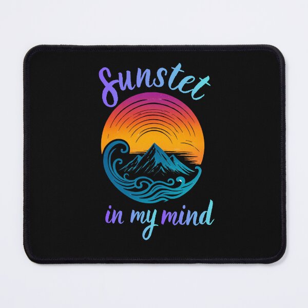 Item preview, Sunset in My Mind Shirt – Sunset Lover Nature Aesthetic Tee designed and sold by GigaFactory.
