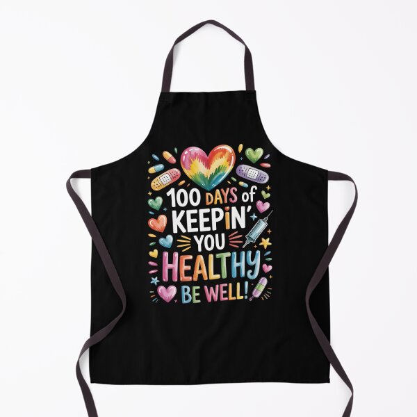 Item preview, 100 Days Of Keepin' You Healthy Be Well! Healthcare Nurse Appreciation designed and sold by CORJIDOG-ART.