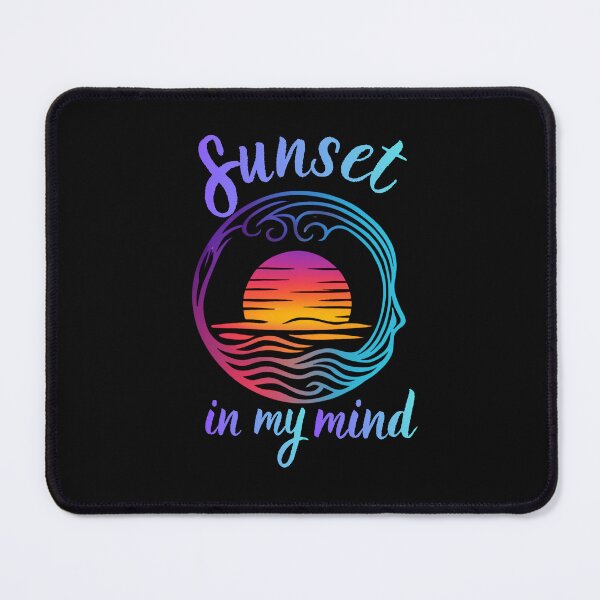 Item preview,  Sunset in My Mind Shirt – Sunset Lover Nature Aesthetic Tee designed and sold by GigaFactory.