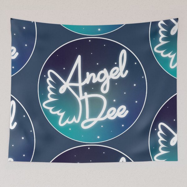 Item preview, Angeldee Logo - On Blue designed and sold by PsyStudioShop.