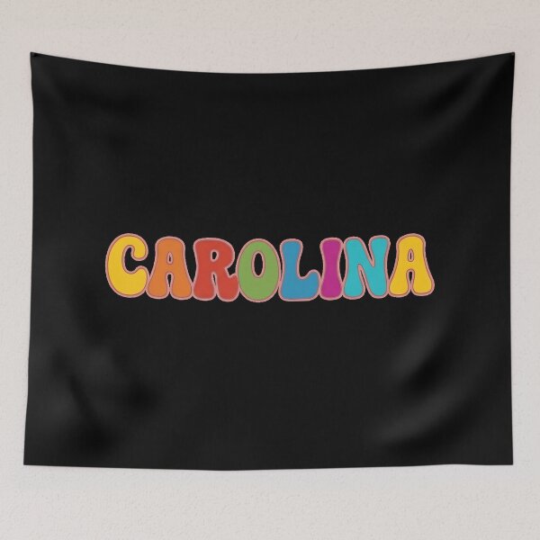 Item preview, ❤️ Carolina Personalized Name Wavy Retro Shirt, Coffee Mug, Sticker Gift designed and sold by HelixPedia.