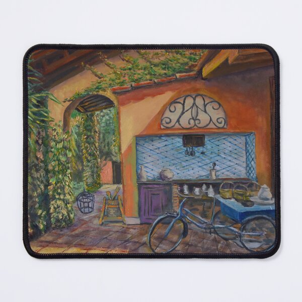 Item preview, Oil Painting - Sicilian Courtyart 14" x 18" designed and sold by Igor Pozdnyakov.