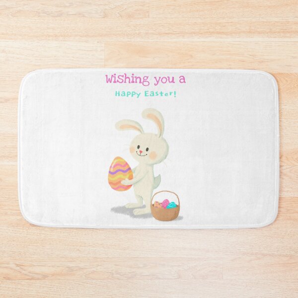 Item preview, Wishing You A Happy Easter!  Happy Easter! ✨#easter #happyeaster #bunny #rabbit #egg designed and sold by Fanybany.