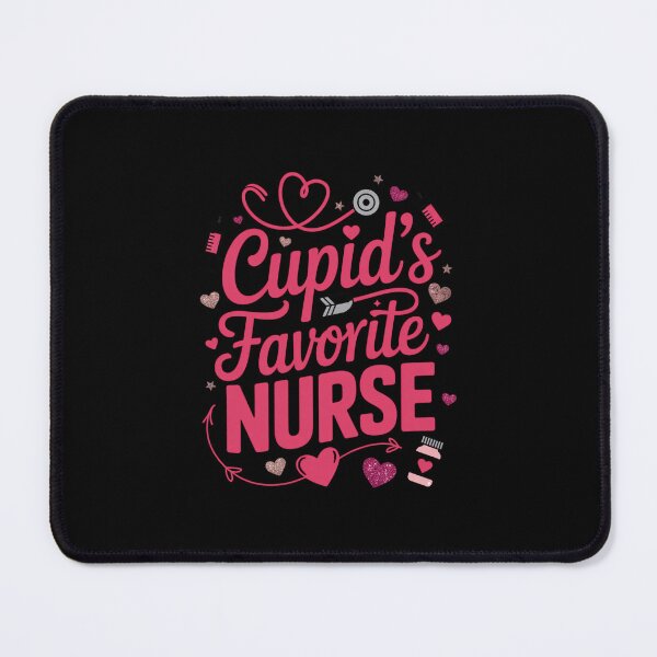 Item preview, Cupid's Favorite Nurse Valentine's Day Nursing Healthcare Gift designed and sold by CORJIDOG-ART.