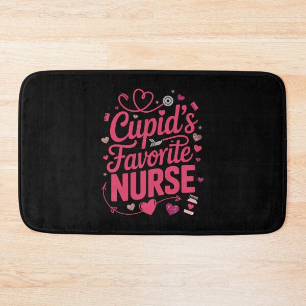 Item preview, Cupid's Favorite Nurse Valentine's Day Nursing Healthcare Gift designed and sold by CORJIDOG-ART.
