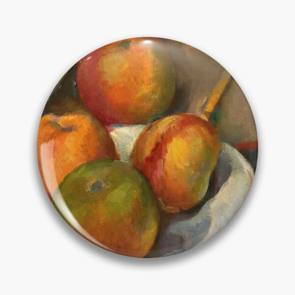 Item preview, Quatre Pommes Et Un Couteau by Paul Cézanne: Post Impressionist Still Life Poster designed and sold by artofuniverse.