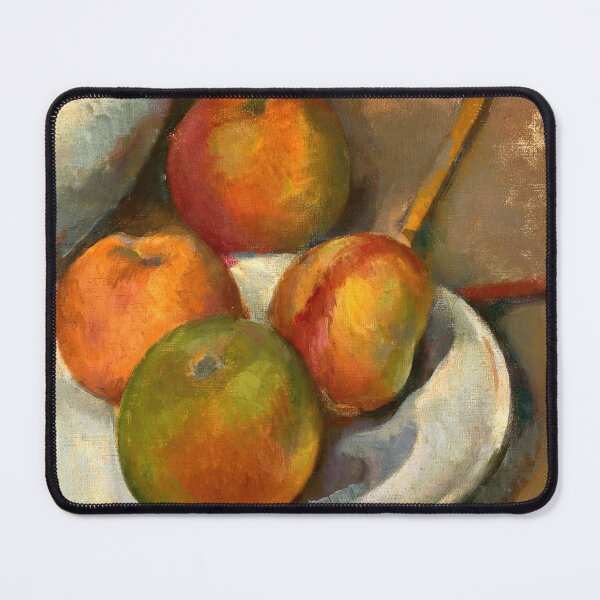 Item preview, Quatre Pommes Et Un Couteau by Paul Cézanne: Post Impressionist Still Life Poster designed and sold by artofuniverse.