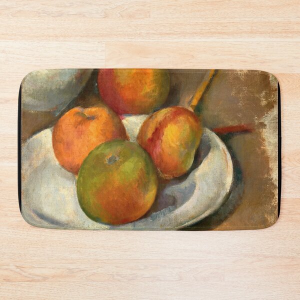 Item preview, Quatre Pommes Et Un Couteau by Paul Cézanne: Post Impressionist Still Life Poster designed and sold by artofuniverse.