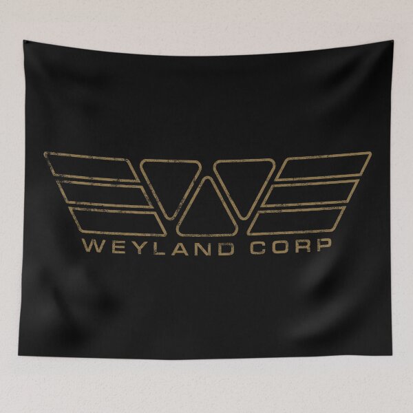 Item preview, Alien Logo Weyland Corp Distressed designed and sold by Power Up Prints.