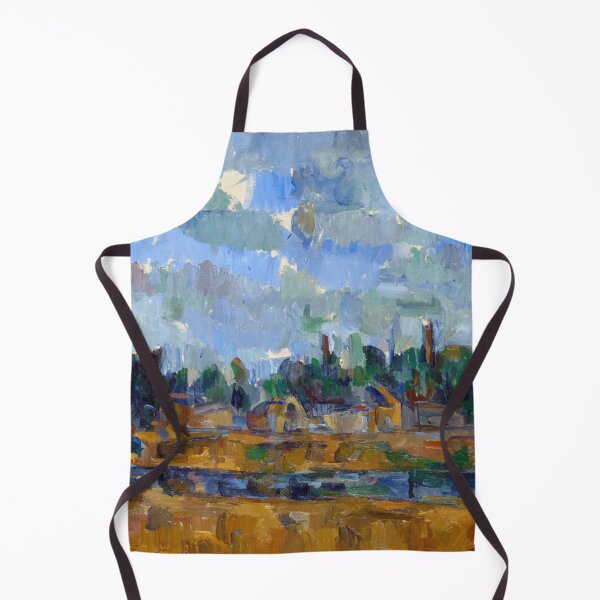 Item preview, Riverside by Paul Cézanne: Post Impressionist Landscape Wall Art Poster designed and sold by artofuniverse.