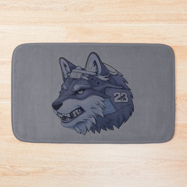 Item preview, Wolf 23 Graphic T-Shirt – Cool Grey Sneaker Match Streetwear Wolf Head Tee designed and sold by STAATI.