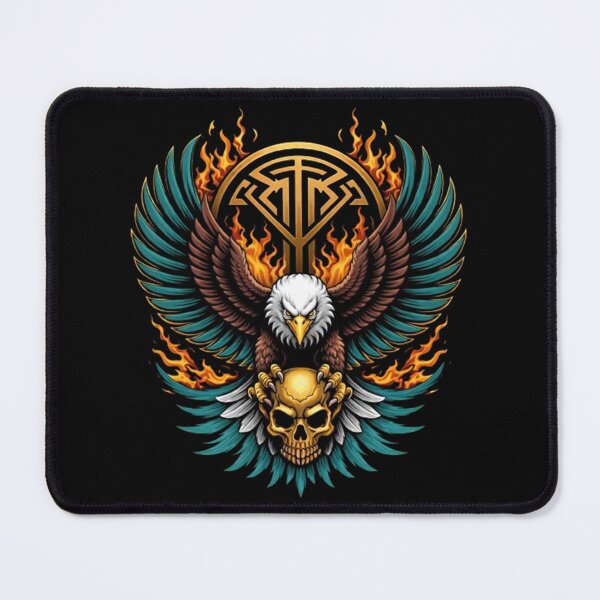Item preview, Flaming Eagle – Bold Skull Emblem Design designed and sold by Dogandesighn.