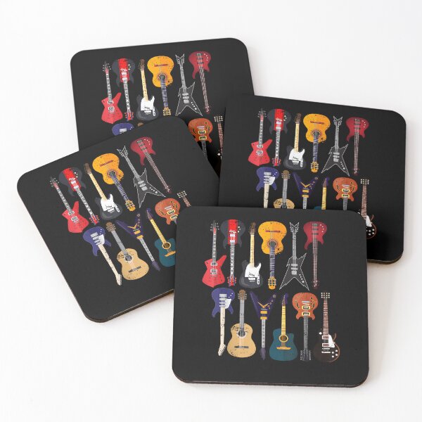 Item preview, Guitar Collection Rocker Gift Guitarist designed and sold by Cheesymatiion.