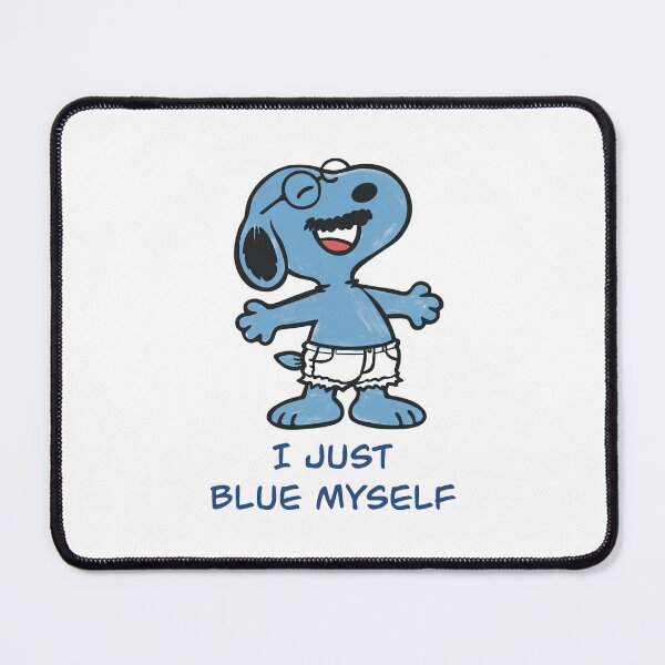 Item preview, Arrested Development Blue Snoopy designed and sold by ChunkByChunk.