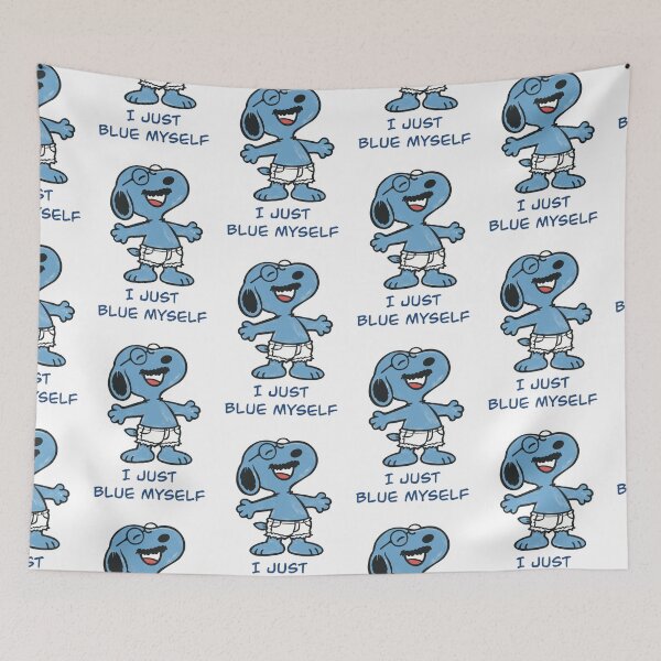 Item preview, Arrested Development Blue Snoopy designed and sold by ChunkByChunk.