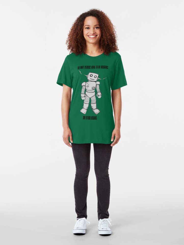 Alternate view of Robot Machines Slim Fit T-Shirt