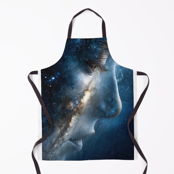 Item preview, Surreal Portrait Merging Human and Cosmic Elements designed and sold by Artessie.