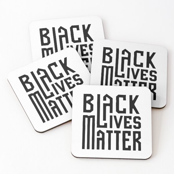Item preview, Bold Black Lives Matter Geometric Typography Art designed and sold by Ram94.