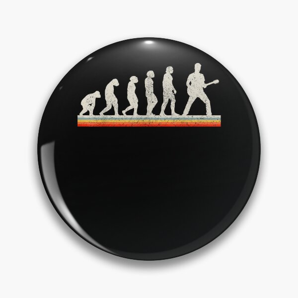 Item preview, Guitar Player Evolution Vintage Retro Funny Guitar Gift designed and sold by Cheesymatiion.